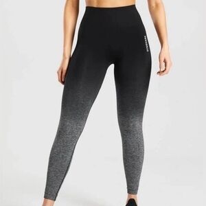 Gymshark, Black Adapt Ombré leggings :)